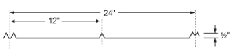 5v crimp panel profile